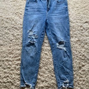 American Eagle high rise cropped jeggings. Size 12 short.